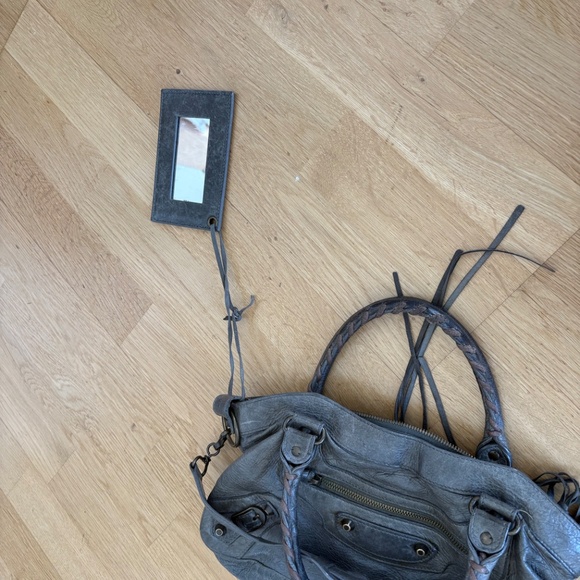 Balenciaga Handle Bag, Motocross Class, Gray - Picture 3 of 5